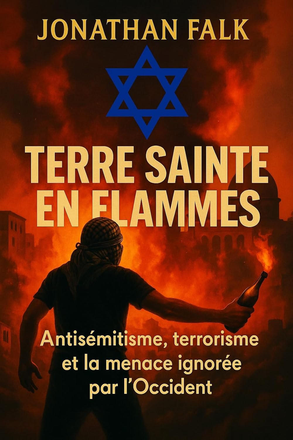 Terre sainte en flammes cover